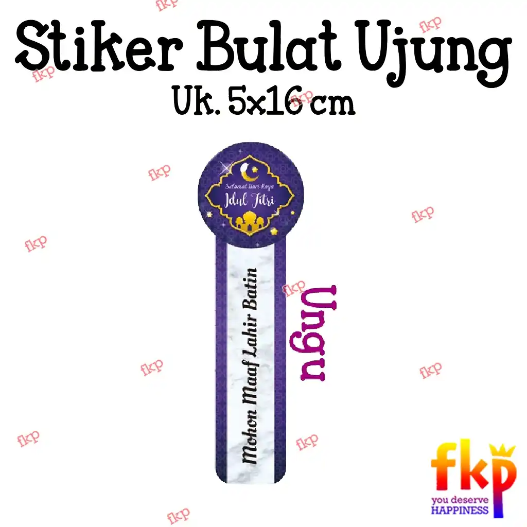 Bulat Ujung : Ungu